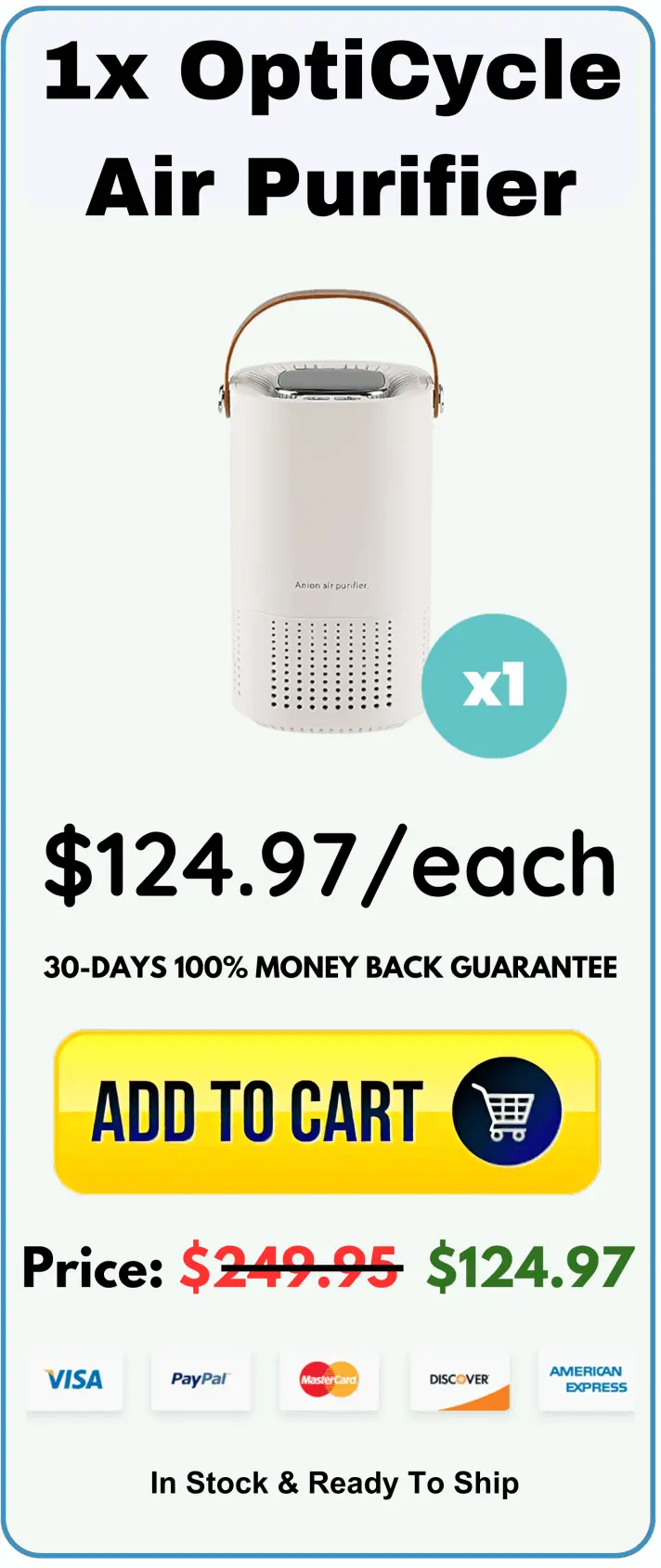 OptiCycle Air Purifier Price